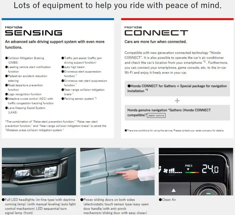 Honda-Stepwagn-Air-equipment-specs